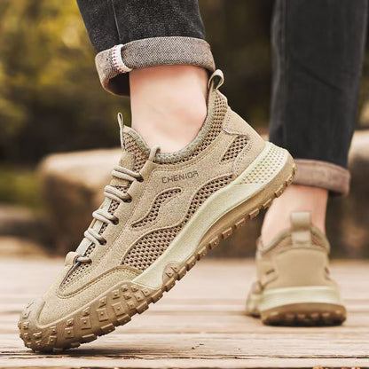 Damen Trail-Sneaker Atmungsaktiv Rutschfest mit Dämpfung
