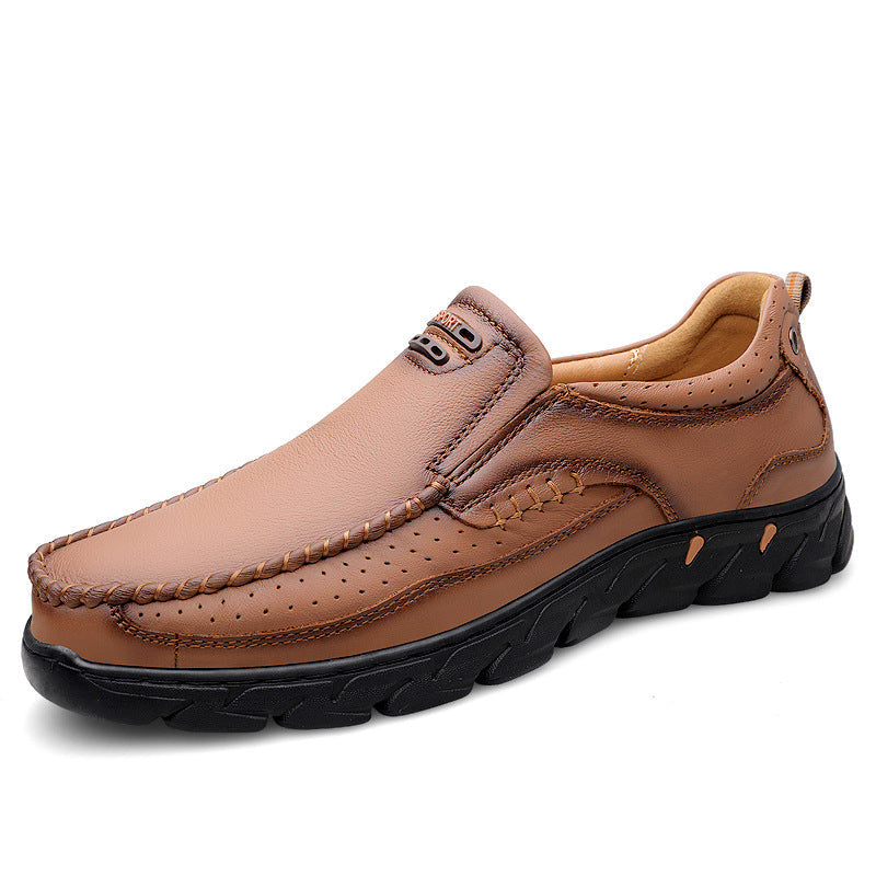 Damen Leder Slipper Bequem Elegante Heidi Stil