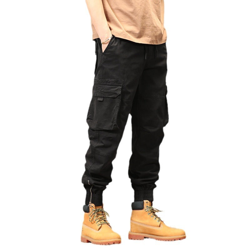 Herrenhose Urban Style Vieltaschig Elastisch