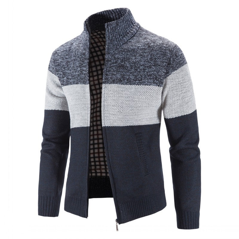 Herren Strickjacke Modern Geschmeidig