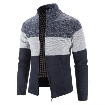 Herren Strickjacke Modern Geschmeidig