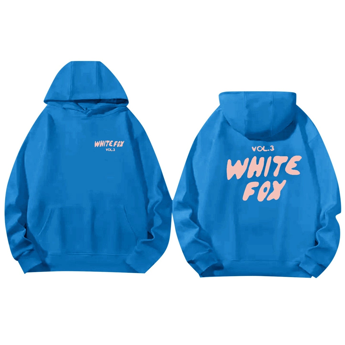 Lässiger Streetwear Hoodie Kapuzenpullover Schwarz Weiße Grafik - BerlinGlamour