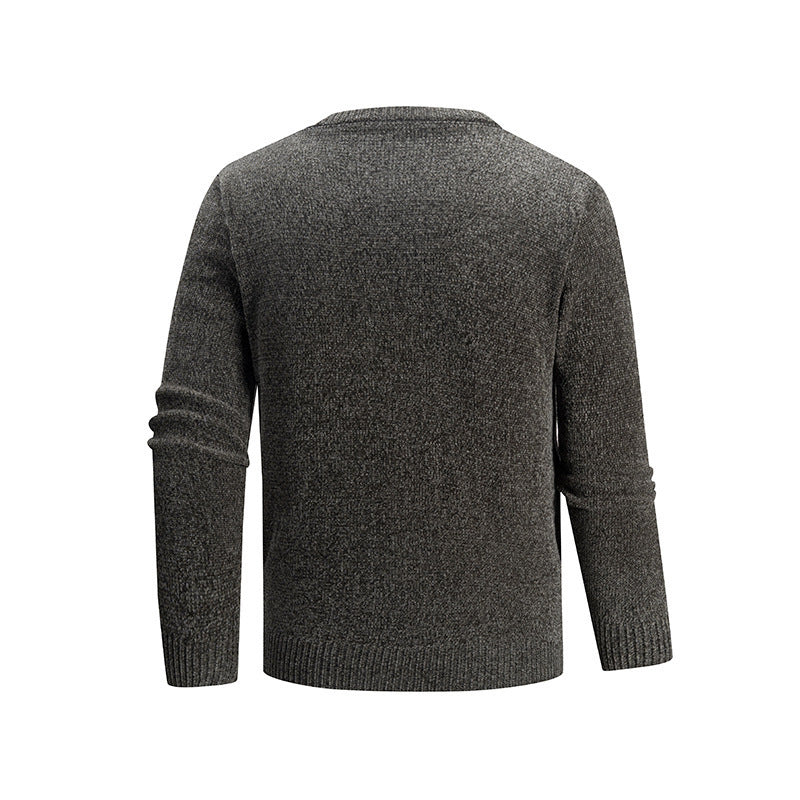 Herren Pullover Rundhals Grafik Design Berlin Style