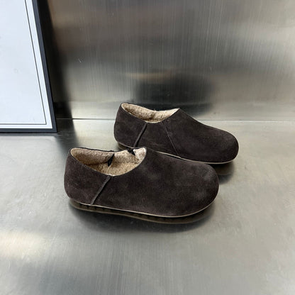 Weiche Hausschuhe Damen Wildleder Kuschelig Warm