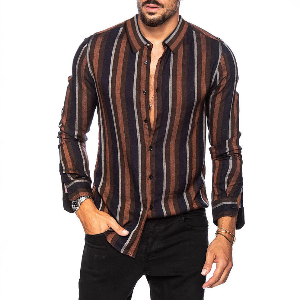 Herren Hemd Streifen Modern Berlin Style