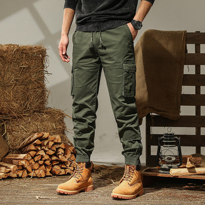 Herren Cargo-Hose Bequem mit vielen Taschen elastisch