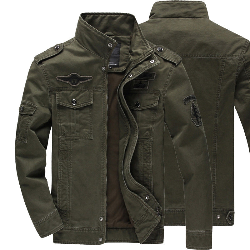 Herren Outdoor Jacke Praktisch Mit Vielen Taschen