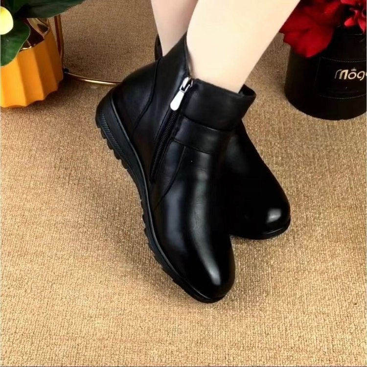 Damen Stiefeletten Warm Kuschelfutter Dekorativ