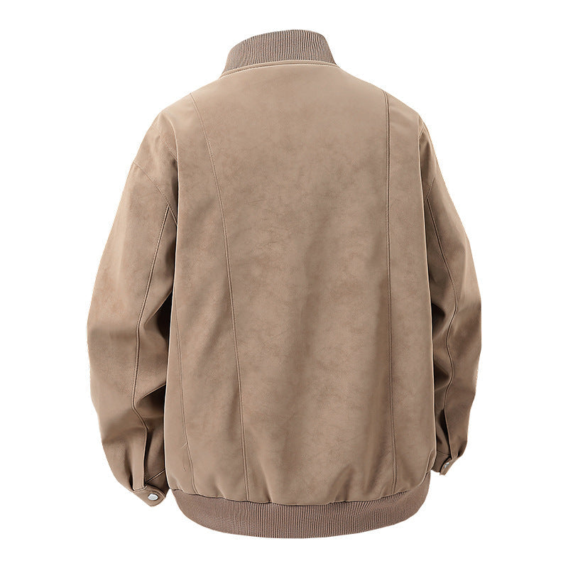 Herren Bomberjacke Weich Bequem Tragekomfort Casual