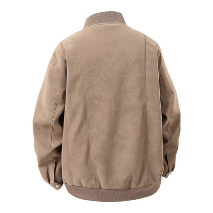 Herren Bomberjacke Weich Bequem Tragekomfort Casual