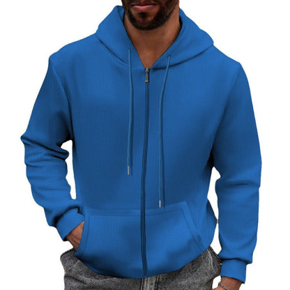 Modischer Herren Hoodie mit Taschen undZip