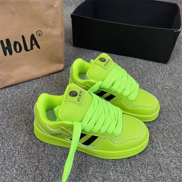 Damen Sneaker Sportlich Atmungsaktiv Futuristisch