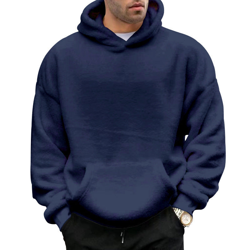 Bequemer Oversized Herren Kapuzenpullover Großes Modell