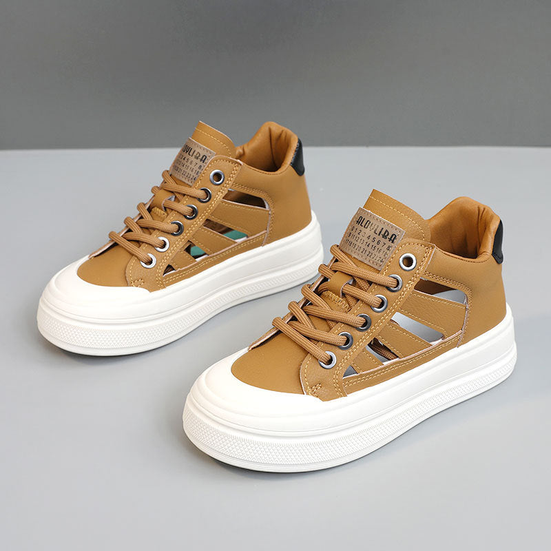 Damen Sneaker High-Top atmungsaktiv rutschfest