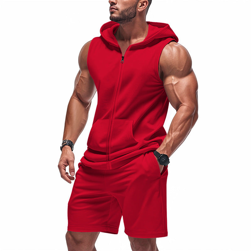 Herren Sport Set Tanktop und Shorts Fitness