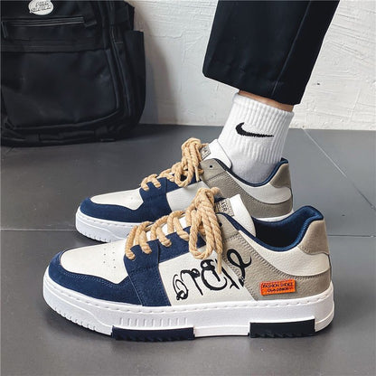 Damen Sneaker Low-Top Trendschuhe Schnürsenkel Fashion - BerlinGlamour