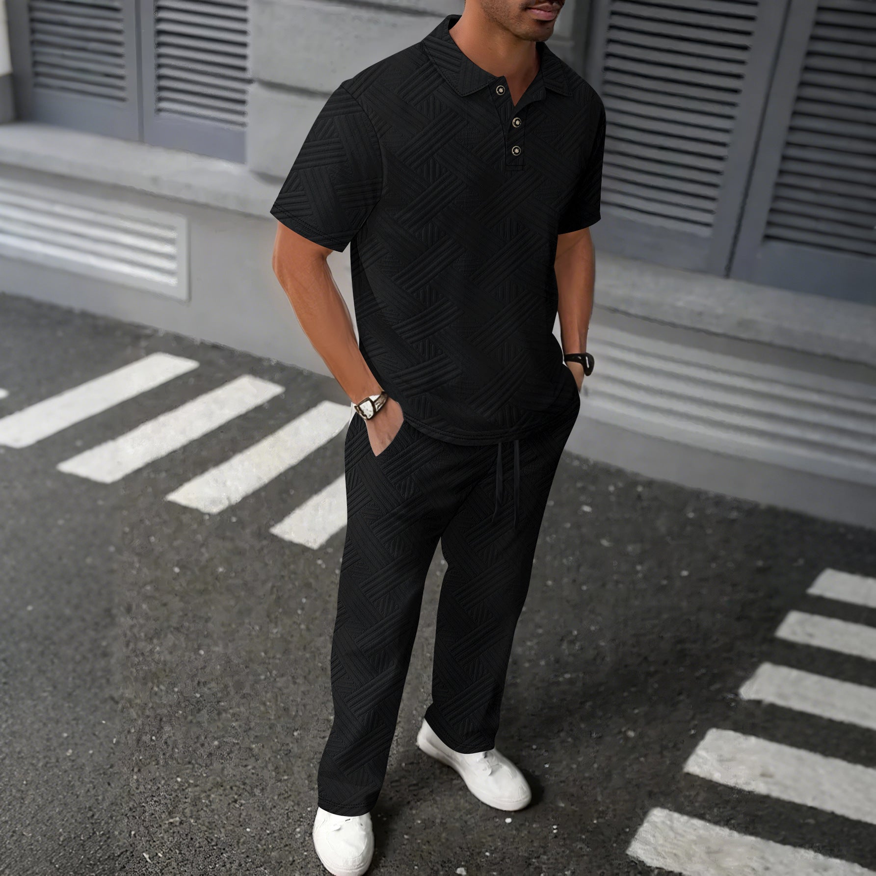 Herren Freizeit-Outfit Sportlich Modern Berlin Style - BerlinGlamour