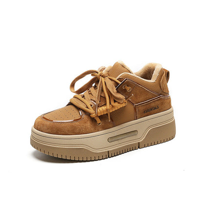 Damen Sneaker Chunky Komfortabel Mit Weicher Sohle