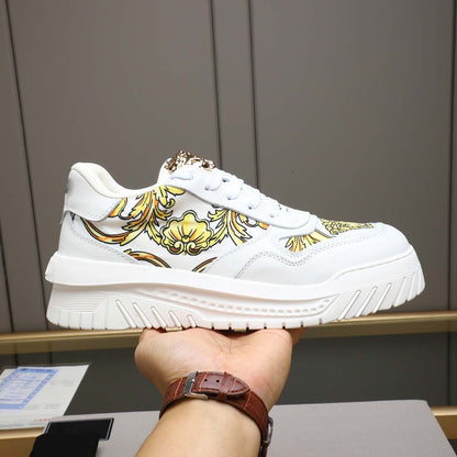 Damen Sneaker Elegantes Design Floralmuster DamenSchuhe