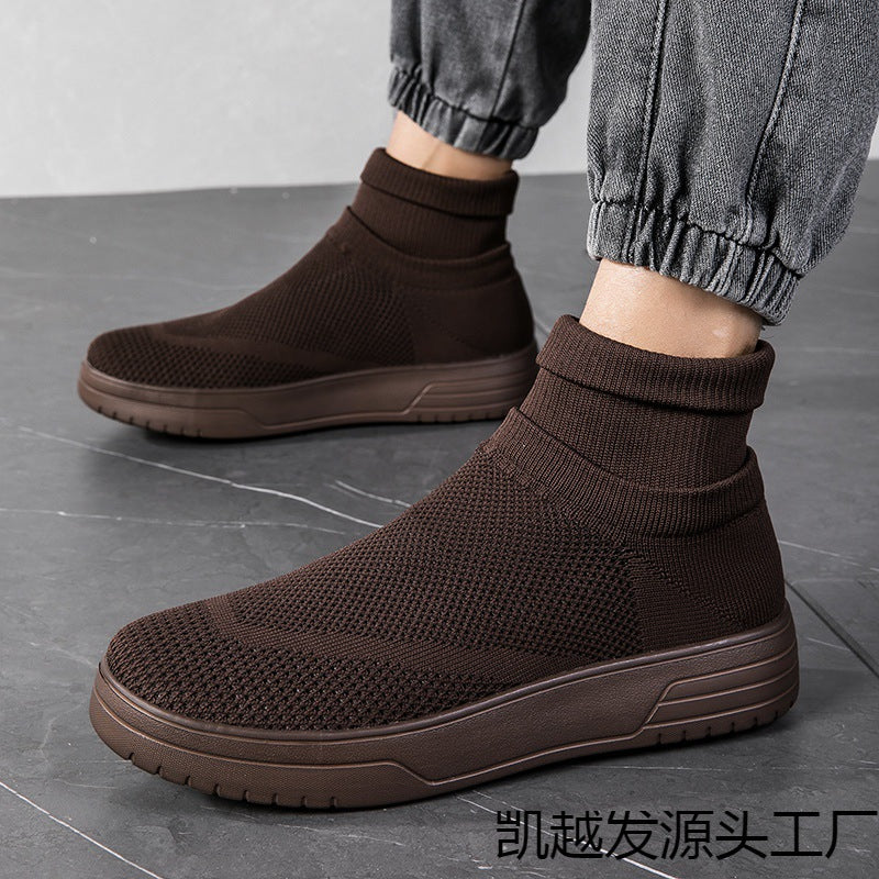 Damen Sport Sneaker Laufschuhe Knöchelschutz Rutschfest