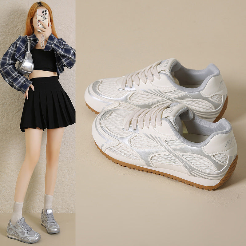 Damen Sneaker Atmungsaktiv Freizeitschuhe Rutschfest Flexibel - BerlinGlamour