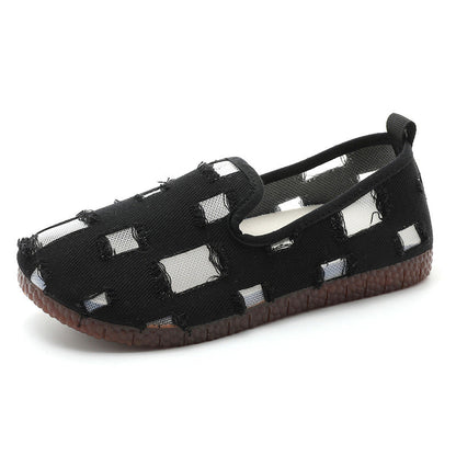 Damen Hausschuhe Slip-On Bequem atmungsaktiv - BerlinGlamour