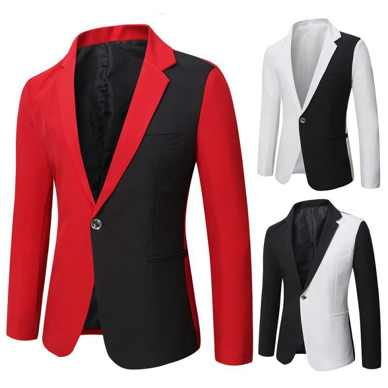 Herren Blazer Modern Slim Fit Farbenfroh