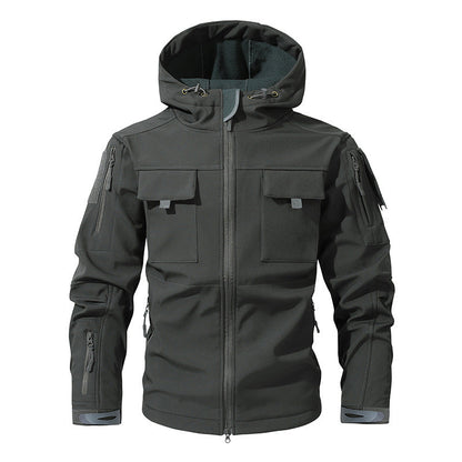 Herren Outdoor Funktionsjacke Wasserdicht Tactical