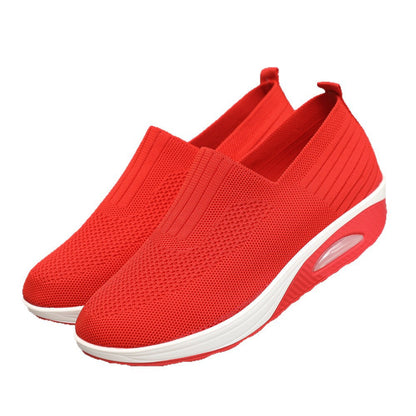 Damen Sneaker Bequem Luftig Mit Dämpfung