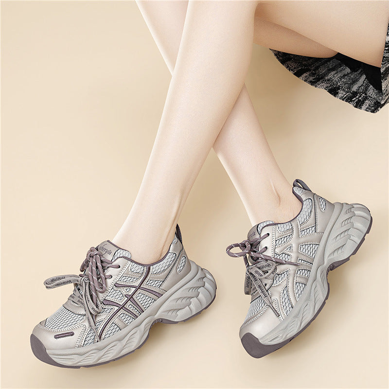 Damen Sportschuhe Atmungsaktiv Leicht mit Weichsohle