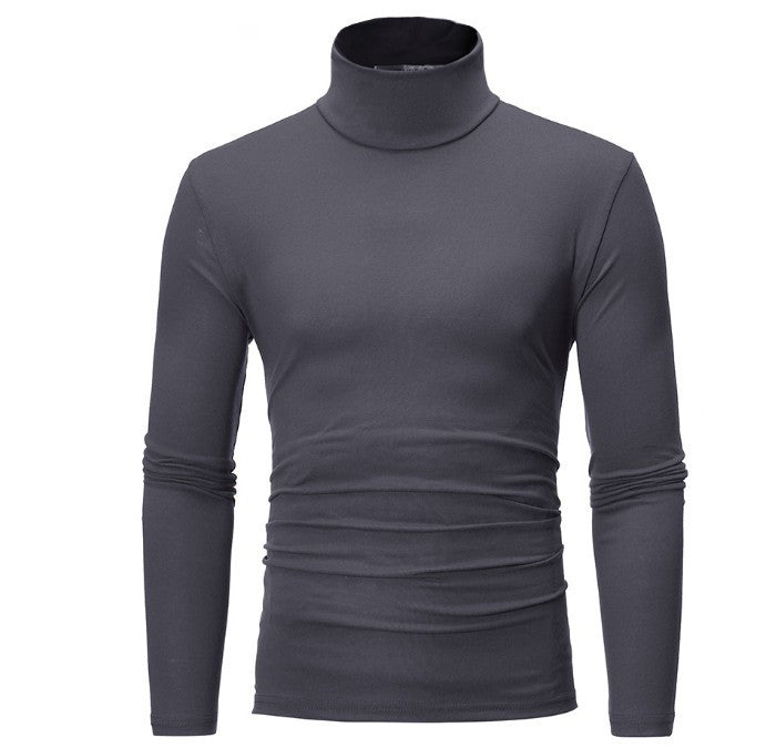 Herren Rollkragenpullover Elegant Stretch Bequem