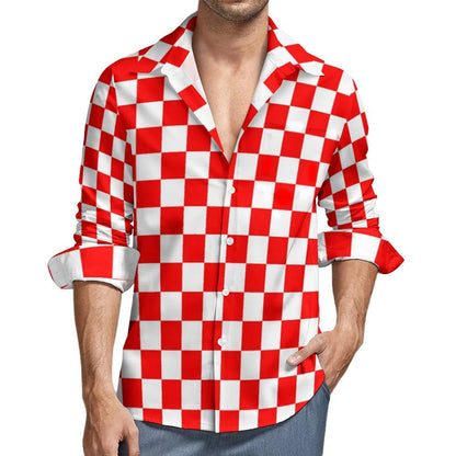 Herren Hemd Karo Modern Trendig Berlin Style - BerlinGlamour