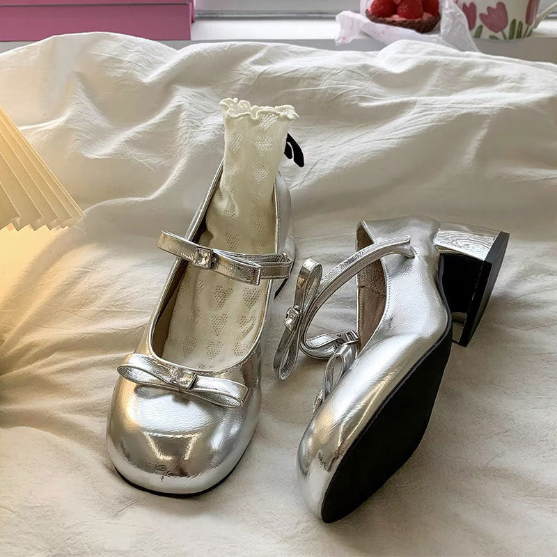 Damen Ballerinas Elegant Komfortabel Riemchen Schuhe