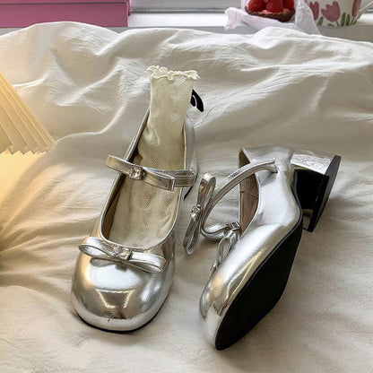 Damen Ballerinas Elegant Komfortabel Riemchen Schuhe