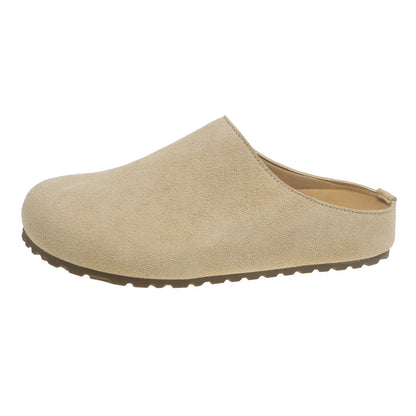 Damen Clogs Wildleder Bequem Ergonomisch