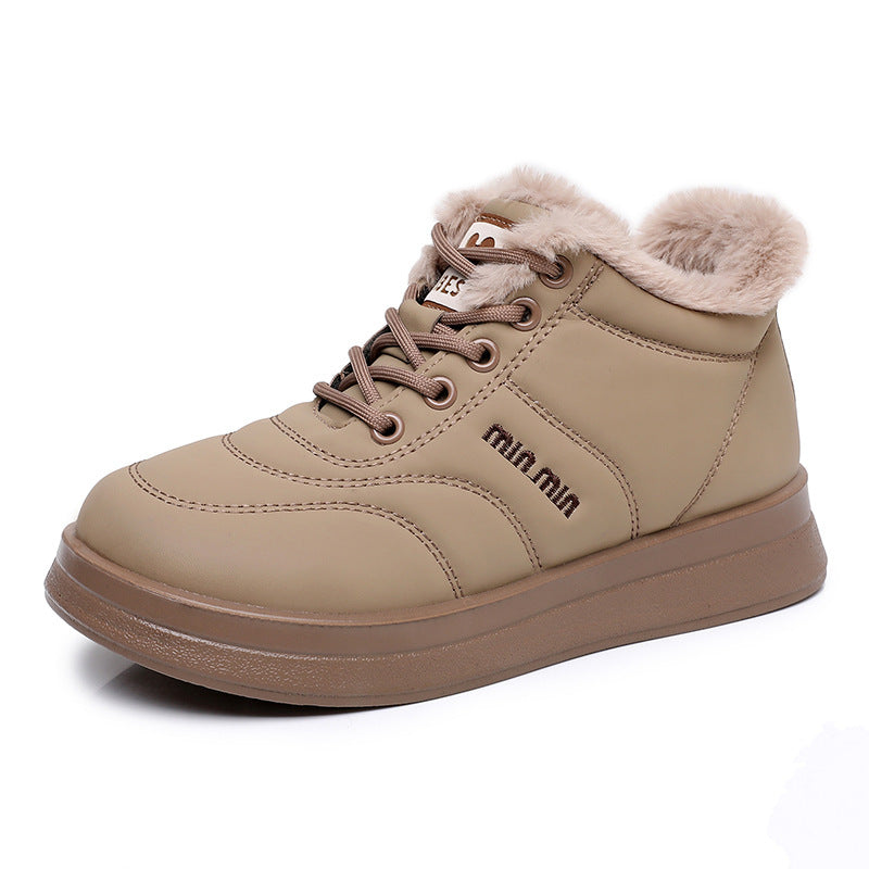Damen Sneaker Winter Warm Sportschuhe Robust