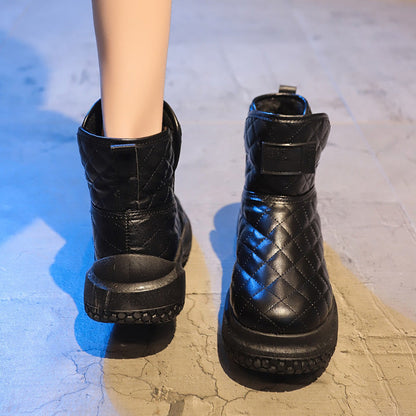 Damen Winterstiefel Warm Gefüttert Schnee Boots