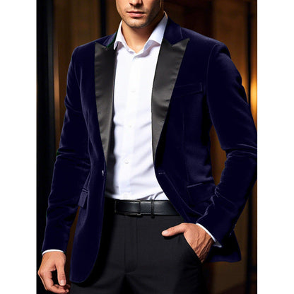 Herren Samt Blazer Elegant Luxus Berlin