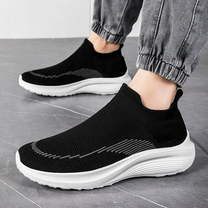 Damen Laufschuhe Komfort Slip-On Laufschuhe Leicht Mesh