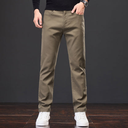 Herren Chino-Hose Elastisch Modern Bequem - BerlinGlamour