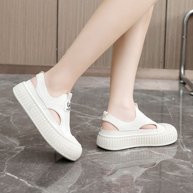 Damen Slipper Atmungsaktiv Sommer Rutschfest Elastisch