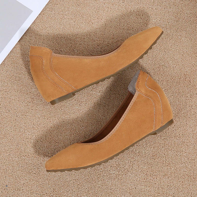Damen Ballerinas Wedges Bequem Elegant Schuhe