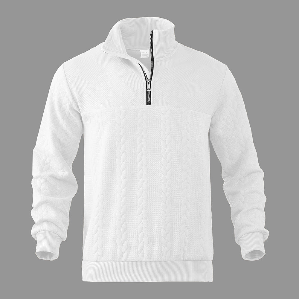 Herren Pullover mit strukturierter Optik und hohem Kragen BerlinGlamour 

Hier eine mögliche Übersetzung:
Herren Pullover ist ein Online-Shop, der eine breite Palette an exkl