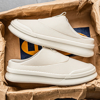 Damen Sneaker Slip-On atmungsaktiv bequem Großgröße