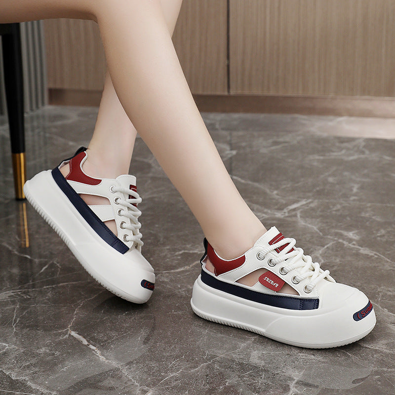Damen Sneaker Modern Atmungsaktiv Sportlich