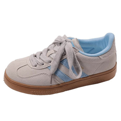 Damen Sneaker Weich Bequem Laufsohle