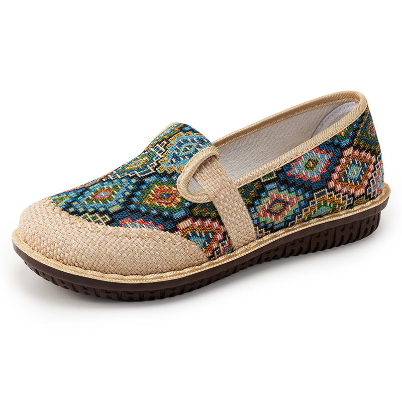 Damen Slipper Bequem Bunt Modisch Heidi Design