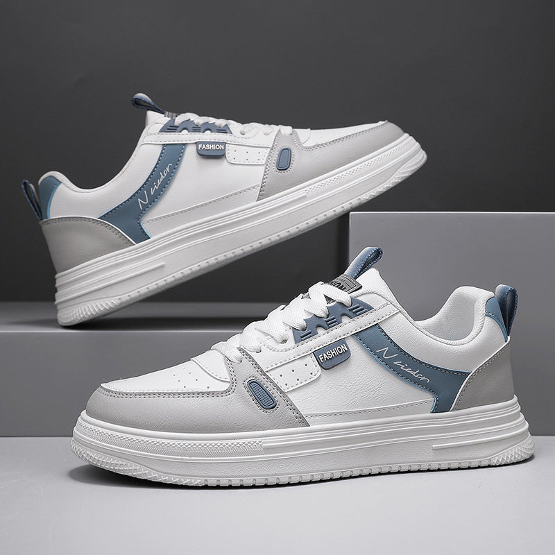 Damen Sneaker atmungsaktiv Leder Sohle Komfortschuh