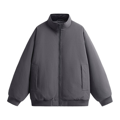 Herren Bomberjacke Modern mit Kragen und Taschen