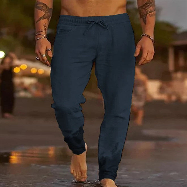 Bequeme Leinenhose Herren Sommer